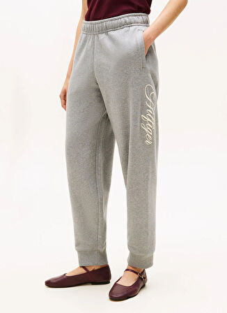 Gri Kadın Standart Eşofman Altı WW0WW46145P61