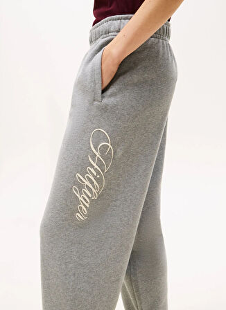 Gri Kadın Standart Eşofman Altı WW0WW46145P61