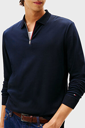 Tommy Hilfiger Erkek Polo Yaka Sweat MW0MW40302 DW5