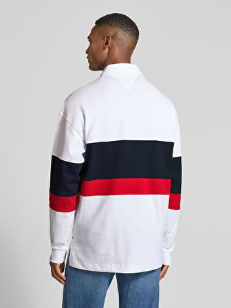 Tommy Hilfiger Rwb Crest Rugby Erkek Sweatshirt MW0MW40869