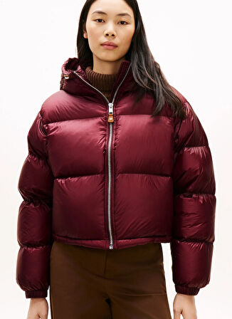 Tommy Hilfiger Standart Kırmızı Kadın Ceket WW0WW46541XIH