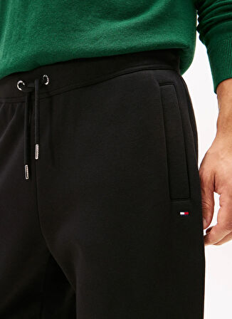 Tommy Hilfiger Normal Bel Normal Siyah Erkek Eşofman Altı MW0MW41501BDS_GLOBAL STRIPE SWEATPA