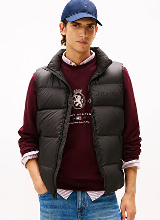 Tommy Hilfiger Siyah Erkek Yelek MW0MW41360BDS_MIX DOWN VEST