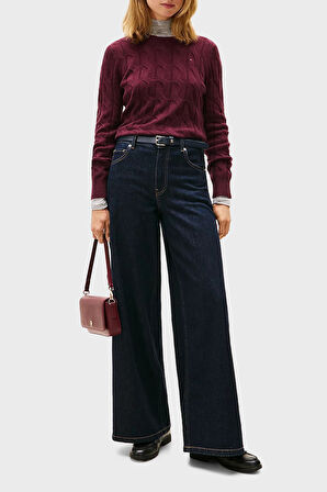 Tommy Hilfiger Kadın Kazak WW0WW43586 XIH