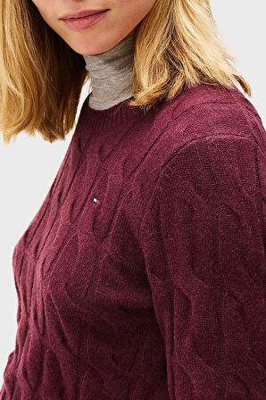 Tommy Hilfiger Kadın Kazak WW0WW43586 XIH