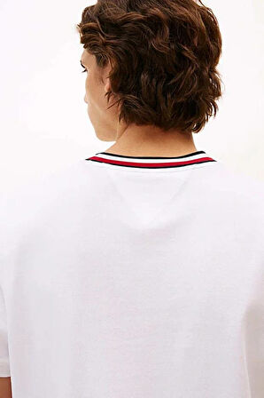 Tommy Hilfiger Rwb Pıque Tee Erkek T-Shirt MW0MW41498