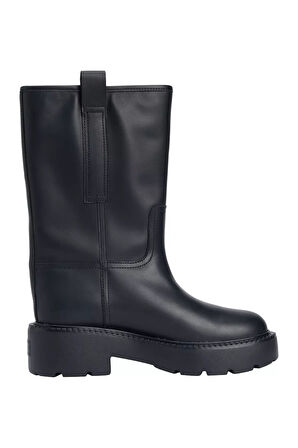 Kadın Kalın Tabanlı Bot - Siyah | 39