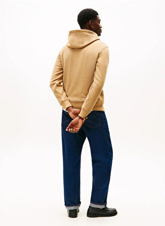 Tommy Hilfiger Kapüşon Yaka Kahve Erkek Sweatshırt MW0MW40864GV7_OVAL GRAPHIC HOODIE