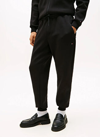 Tommy Hilfiger Normal Bel Normal Siyah Erkek Eşofman Altı MW0MW41357BDS_PERFORMANCE SWEATPANT