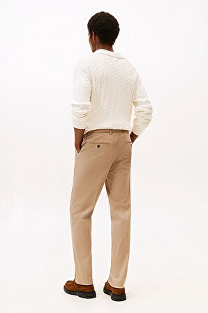 Erkek Düz Kesim Klasik Chino Pantolon - Bej | 36/32