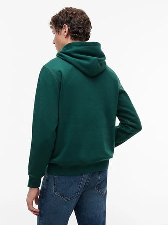 TOMMY HILFIGER Kadın Marka Logolu Günlük Kullanıma Uygun Yeşil Sweatshirt MW0MW39997 L6K