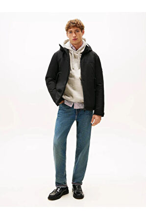 Tommy Hilfiger Tech Hooded Short Padded Jacket Erkek Mont MW0MW41363