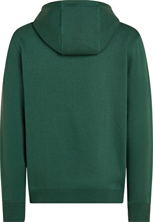TOMMY HILFIGER Erkek Marka Logolu Kapüşonlu Şık Görünüşlü Yeşil Sweatshirt MW0MW37361 L6K