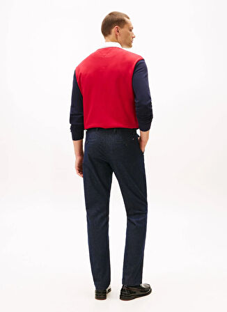Tommy Hilfiger Normal Bel Normal Paça Normal Mavi Erkek Pantolon MW0MW40265DW5_DENTON BRUSHED MARL