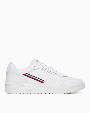 Tommy Hilfiger Şerit Logolu Erkek Basket Sneaker | 44