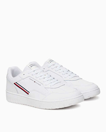 Tommy Hilfiger Şerit Logolu Erkek Basket Sneaker | 44