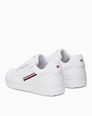 Tommy Hilfiger Şerit Logolu Erkek Basket Sneaker | 44