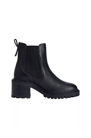 Kadın Blok Topuklu Chelsea Bot - Siyah | 39