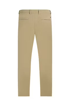 Erkek Denton Teknik Örgü Kumaş Chino Pantolon - Camel | 36/32