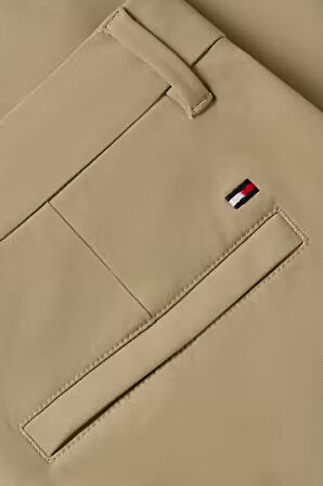 Erkek Denton Teknik Örgü Kumaş Chino Pantolon - Camel | 36/32