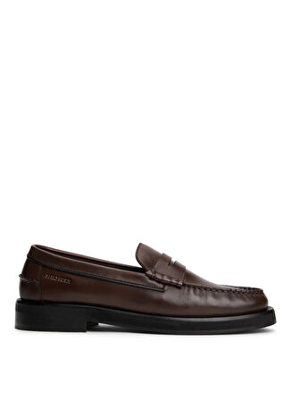 Tommy Hilfiger Kahve Erkek Klasik Ayakkabı CLASSIC HIGH HILFIGER LTH LOAFER