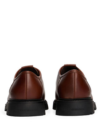 Tommy Hilfiger Kahve Erkek Klasik Ayakkabı HILFIGER COMFORT LWT LTH MOC TOE