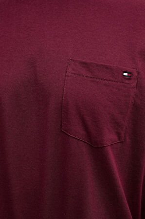 Tommy Hilfiger Erkek Mor Uzun Kollu Cepli Sweatshirt UM0UM03644