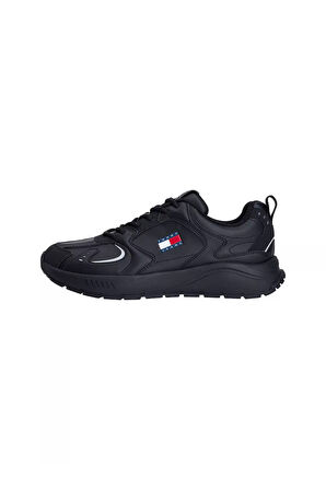 Erkek Runner Sneaker - Siyah | 43