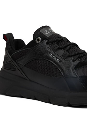 Tommy Hilfiger Siyah Erkek Sneaker MODERN COMFORT RUN OUTDOOR