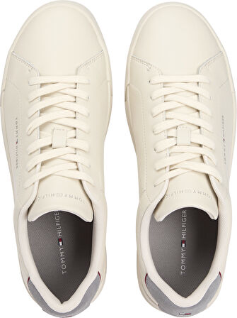 TH COURT LTH DETAIL ESS Erkek Bej Spor Ayakkabı - FM0FM05367