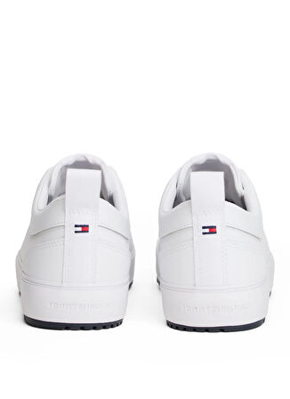 Tommy Hilfiger Beyaz Erkek Günlük Ayakkabı TH HI VULC CORE LOW CLEAT LTH