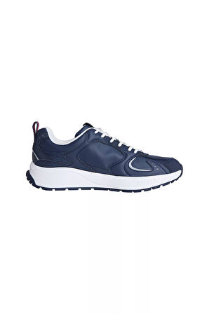 Erkek Detaylı Runner Sneaker - Lacivert | 43