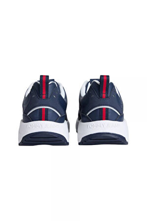 Erkek Detaylı Runner Sneaker - Lacivert | 43