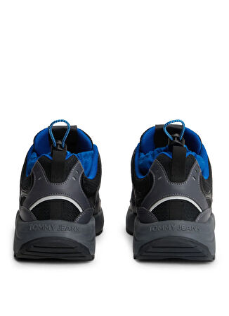 Tommy Hilfiger Siyah - Çok Renkli Erkek Sneaker TJM RUNNER MIX MATERIAL