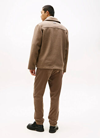 Tommy Hilfiger Normal Bej Erkek Ceket MW0MW40624AFE_WOOL 4PKT JACKET