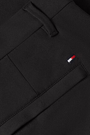 Erkek Teknik Örgü Kumaş Chino Pantolon - Siyah | 32/32