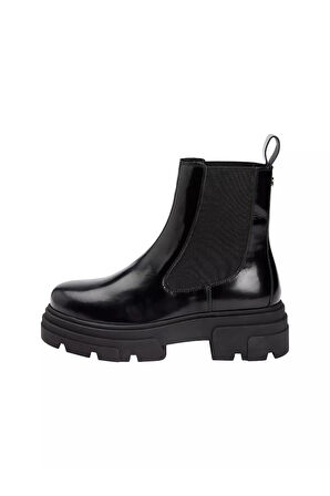 Kadın Kalın Tabanlı Chelsea Bot - Siyah | 40