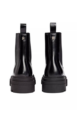 Kadın Kalın Tabanlı Chelsea Bot - Siyah | 40