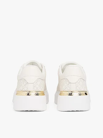 Tommy Hilfiger TH Monogram Platform Kadın Sneaker FW0FW09155YA8