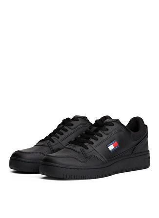 Tommy Hilfiger Siyah Erkek Sneaker TJM RETRO BASKET