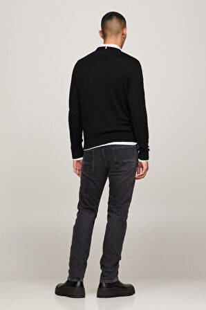 Tommy Hilfiger Pıma Org Ctn Casmere Crew Neck Erkek Kazak MW0MW28046