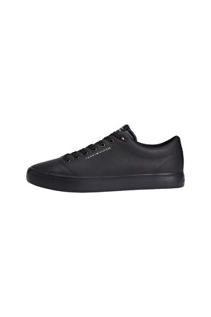Erkek Bileksiz Vulkanize Sneaker - Siyah | 43