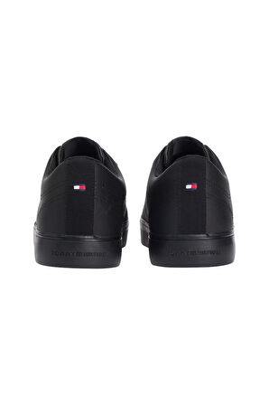Erkek Bileksiz Vulkanize Sneaker - Siyah | 43