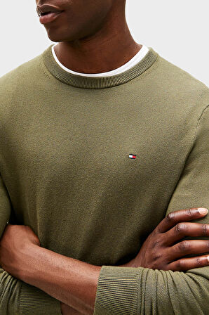 Tommy Hilfiger Erkek Kazak MW0MW28046 MT1