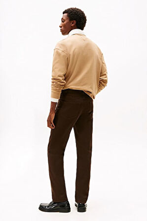 Erkek Straight Denton Düz Kesim Jean Pantolon - Kahverengi | 35/32