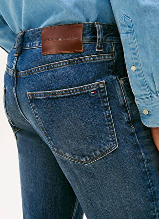 Tommy Hilfiger Normal Bel Normal Paça Normal Erkek Denim Pantolon MW0MW403531A7_STRAIGHT DENTON STR K