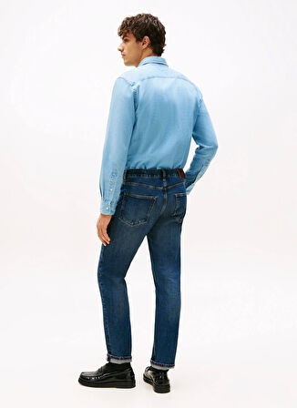 Tommy Hilfiger Normal Bel Normal Paça Normal Erkek Denim Pantolon MW0MW403531A7_STRAIGHT DENTON STR K