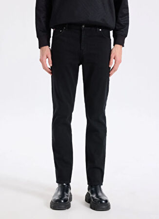 Tommy Hilfiger Normal Bel Normal Paça Normal Erkek Denim Pantolon MW0MW405641B4_STRAIGHT DENTON SSTR