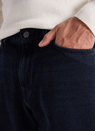 Tommy Hilfiger Normal Bel Normal Paça Normal Erkek Denim Pantolon MW0MW403571BR_TAPERED HARLEM RGD WI