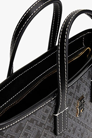 Kadın Th Monoplay Omuz Çantası - Siyah | undefined